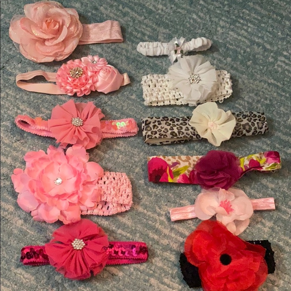 🎁bundle me! 5 for $30 Lot of 11 girl headbands